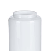 Z1872  Vase Milky White